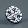 Кольцо "Lalique collection lastochka blue "