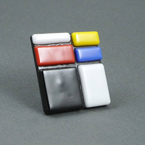 Кольцо "Mondrian kvadrat"